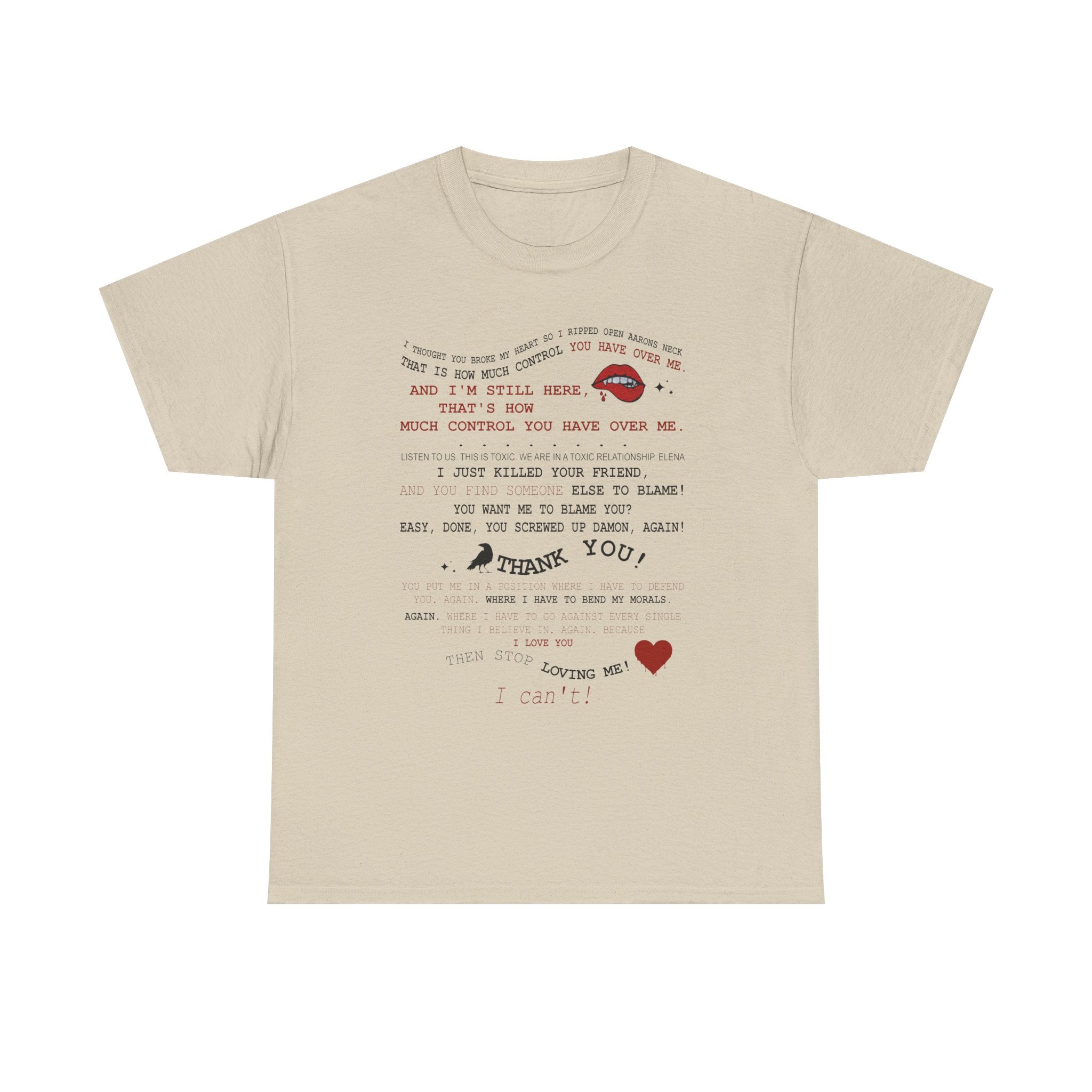 Stop Loving Me T-Shirt Vampire Diaries.