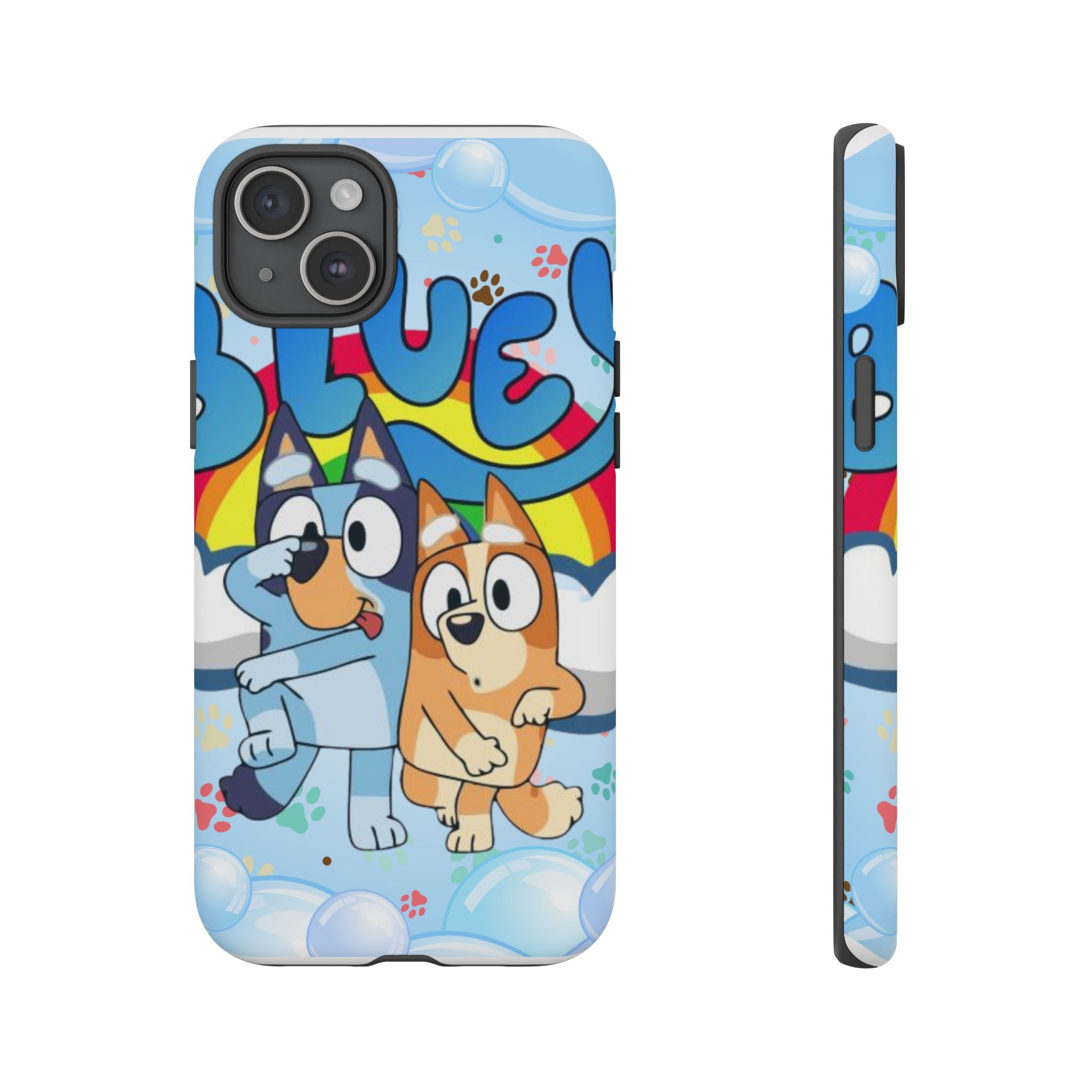 Bluey & Bingo Cartoon Phone Case – Cute Kids' Protective iPhone Cover